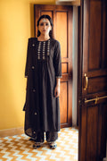AAFREEN BLACK GOTA PATTI YOKE SET OF 3